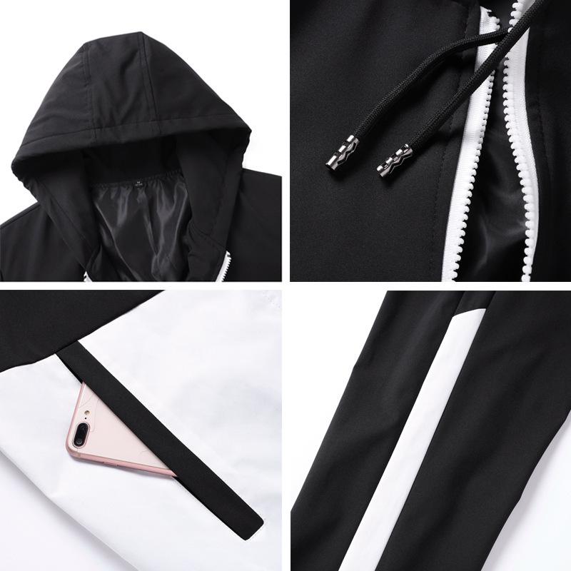 2025 Autumn/Winter Men's Trendy Casual Two-Piece Sports Suit
