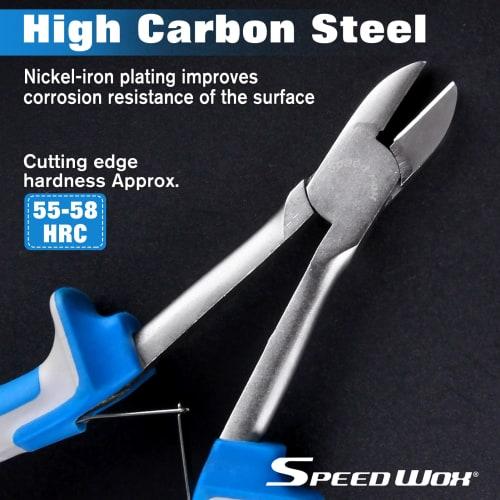 SPEEDWOX Long Reach Mini Plastic Nippers, Perfect for Precision Cutting In Hard-to-Reach Spaces, Long Size, Compact, Gate Cutting, Lightweight, Long T