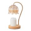 American Retro Marble Candle Melter and Aromatherapy Wax Diffuser Lamp with Smokeless Temperature Control Night Light