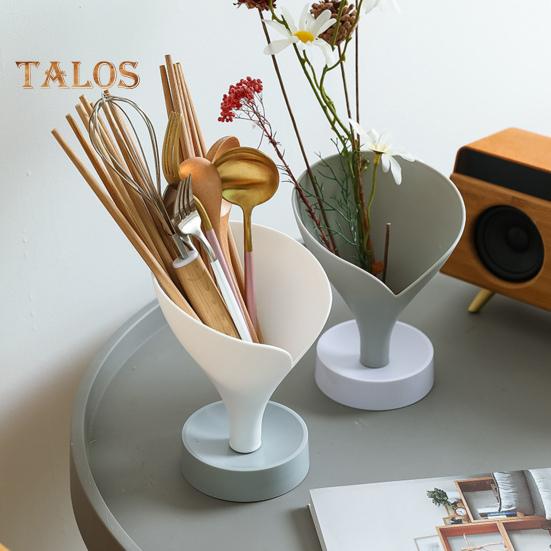 Talos plastikowy lejek Chopstick stojak spustowy owoce warzywa sitko półka dekoracja kuchenna