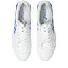 ASICS DS LIGHT 6 Soccer Shoes Size 102 Size 2E X-FLY (1101A076), Men's, (White/Blue), 24.0 cm,