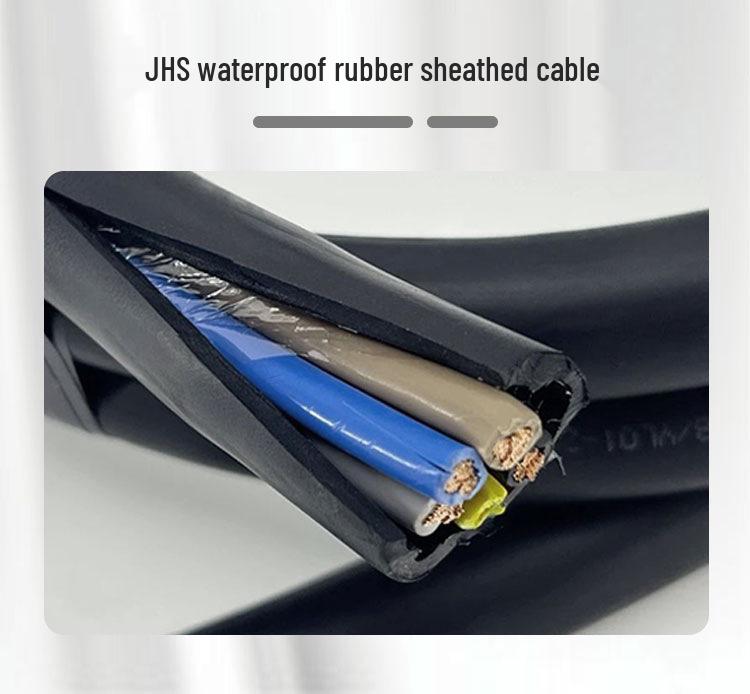 Flame-Retardant Marine Rubber Sheathed Cable: Soft, Multi-Core Pure Copper (Single, 2, 3, 4, 5 Core) for YC Extension & YZ Harness