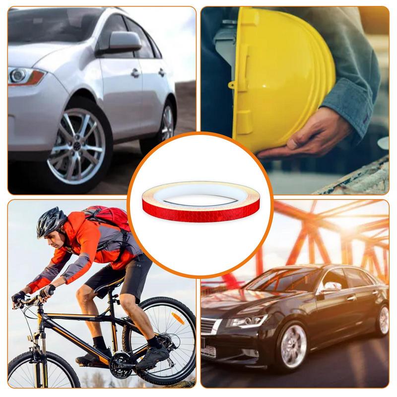 Reflektierende Streifen für Kleidung Reflektierende Streifenaufkleber Wasserdicht Hohe Sichtbarkeit Sicherheitswarnband Sicherheitsmarkierung Selbst