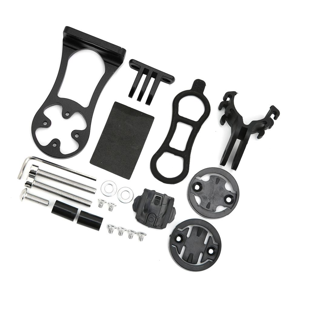 Out Front Bike Computer Mount Bicycle GPS Extended Mount for Garmin Edge Bike ComputerBlack