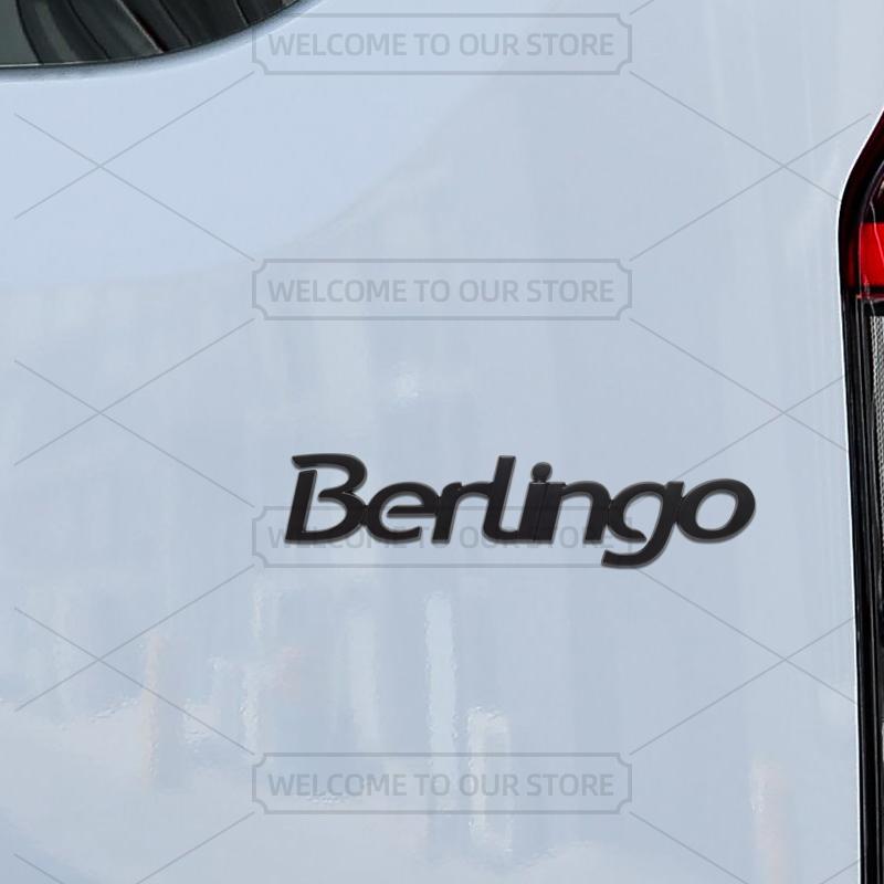 Car 3D Metal For Citroen Berlingo B9 K9 Caravans Camper Van Body Emblem Badge Decals Auto Tail Sticker Decorative Accessories
