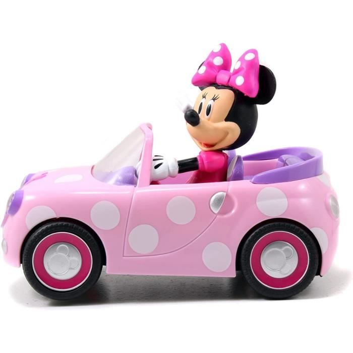 Majorette - Ferngesteuertes Auto - Minnie + 1 Figur enthalten - Batterien nicht enthalten