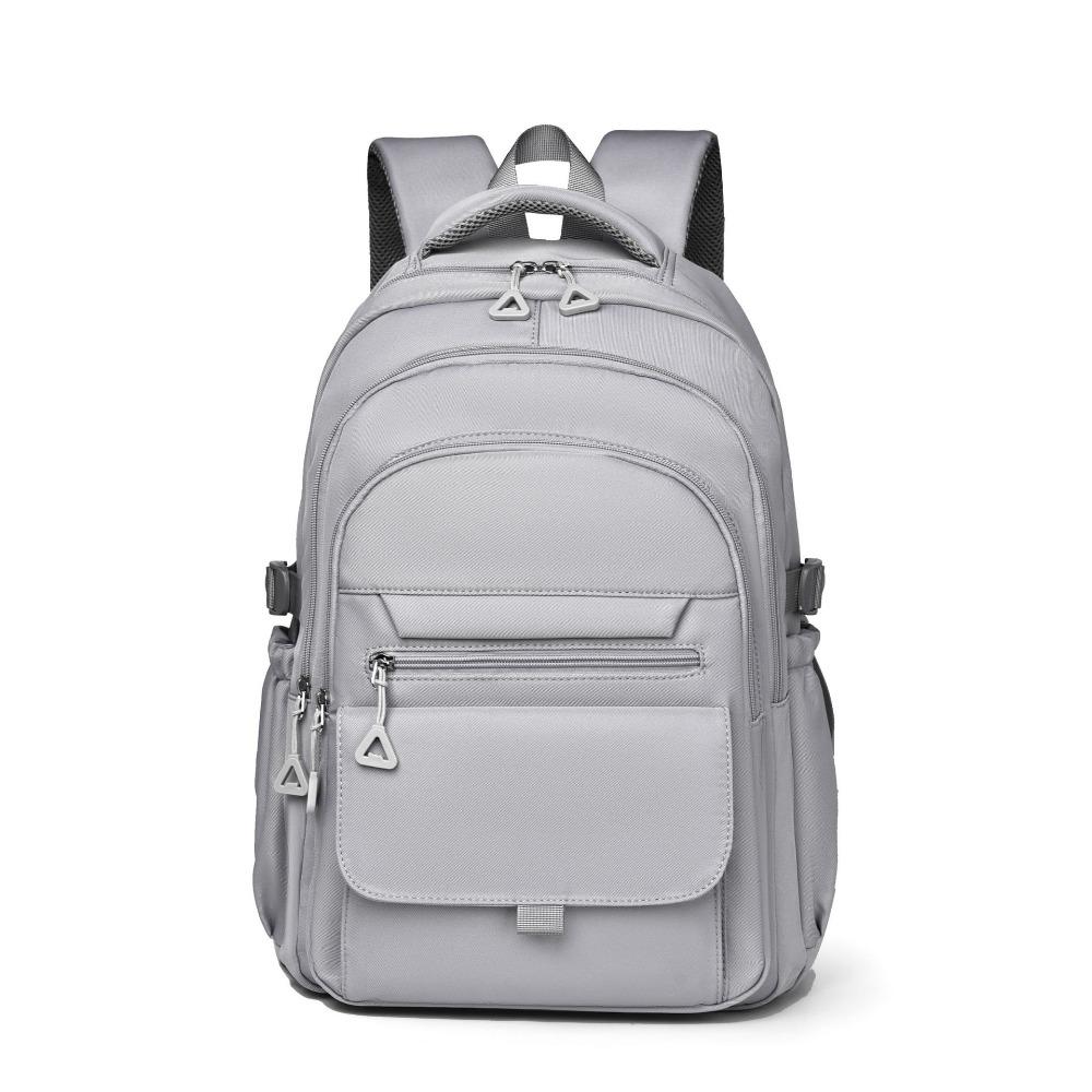 New college student schoolbag, men s and women s multi-functional backpack, travel backpack, large-capacity casual backpack серый