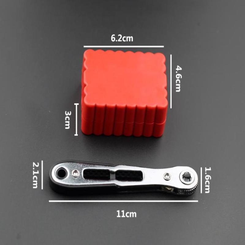 

1Set Two-way Multi-function Ratchet Screwdriver, Forward And Reverse Working Screwdriver For Tight Spaces