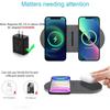 Dual 20W Wireless Charging Pad, Fast Wireless Charger with Adapter for iPhone 17 Pro Max/17 Air/16/15/14/13/12/11/XS/XR/8 Plus,Air pods,Samsung Galaxy