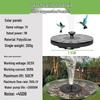 Mini Floating Solar Garden Fountain for Ponds and Courtyards