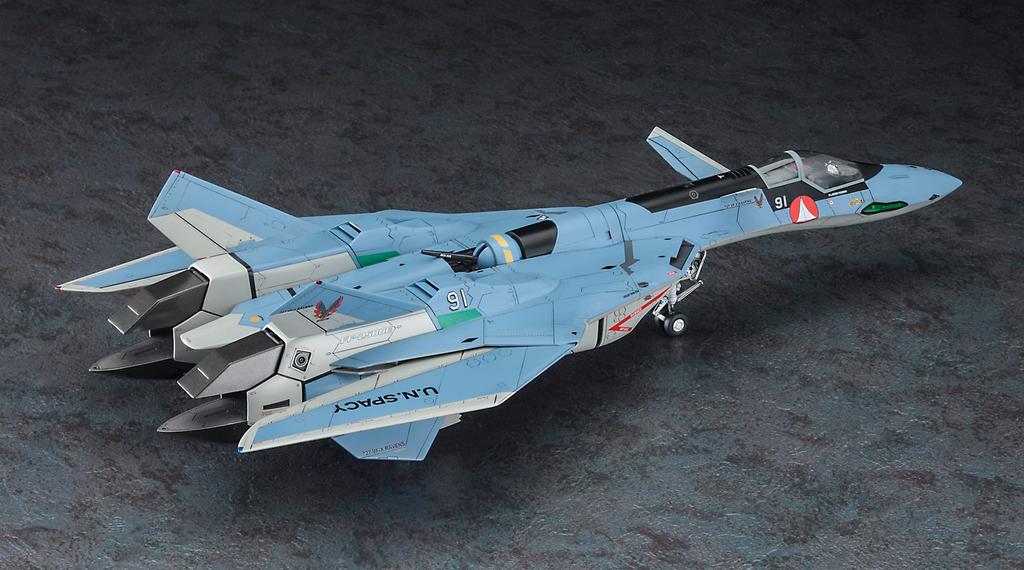 Hasegawa Macross Plus Ravens Scale Plastic Model 65873 VF-19A VF-X 1/48