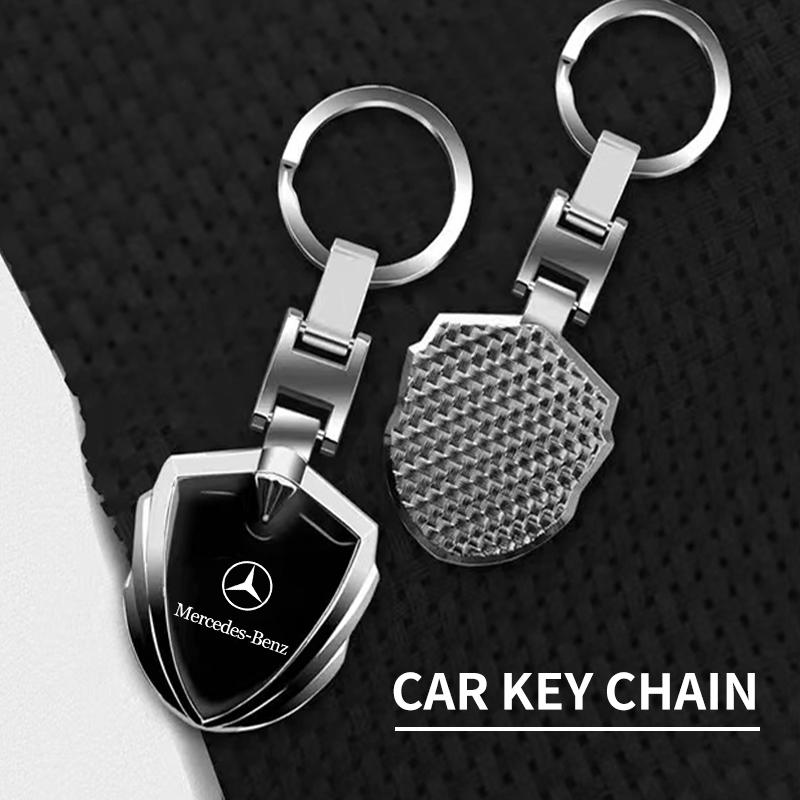 Metal Car Styling Keychain Key Chain Keyrings Key Holders For Mercedes-Benz AMG C500 C200 C300 A B C E GLA CLA GLK GL ML GLE W204 W205 W203 W211 W212