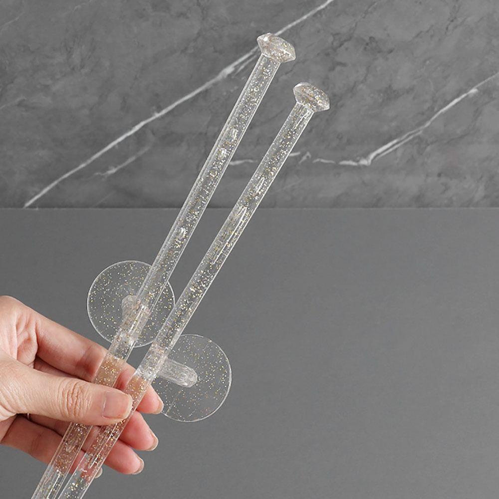 Punch-free Towel Holder Transparent Jewelry Hanger High-quality Toilet Paper Rack