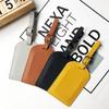 Portapassaporto in pelle PU multicolore con logo personalizzato e cordino porta badge etichetta bagaglio