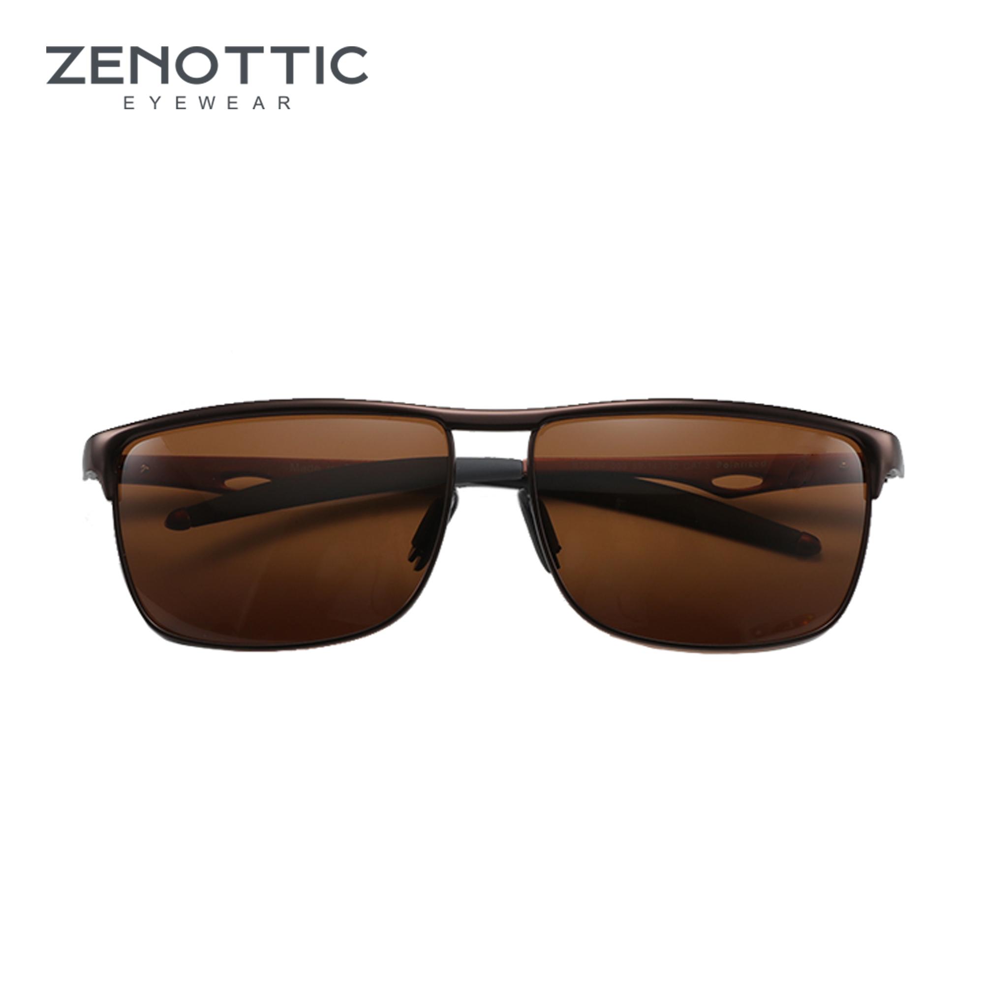 ZENOTTIC Fashion Aluminum UV400 Protection Sunglasses Fashion Polarized Sun Glasses for Fishing Hiking Golf Driving Unisex ZENOTTIC Polarized
