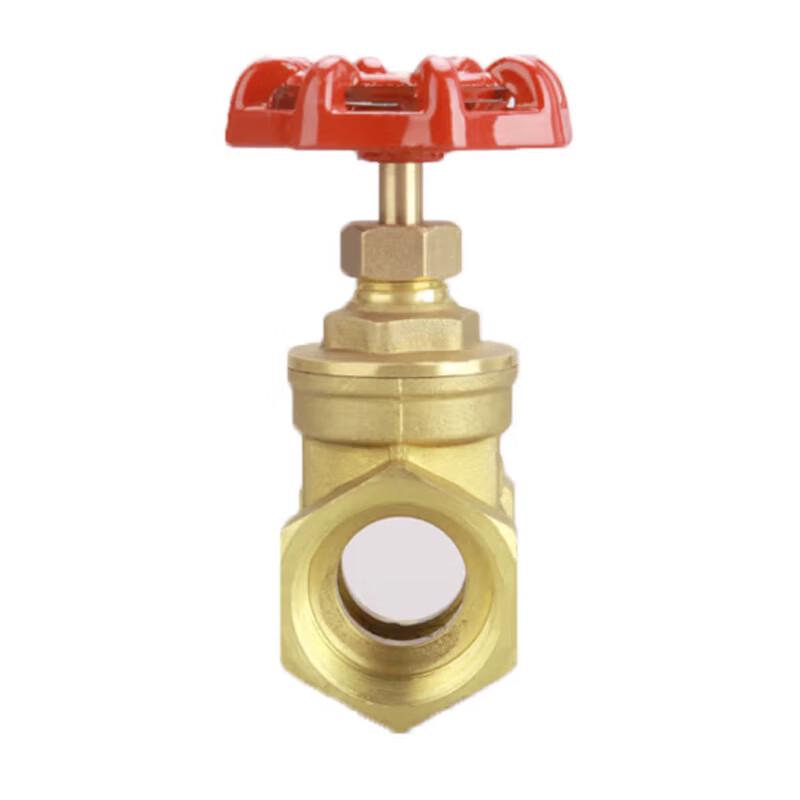 JIANGPU DN25 Double Internal Thread Copper Gate Valve