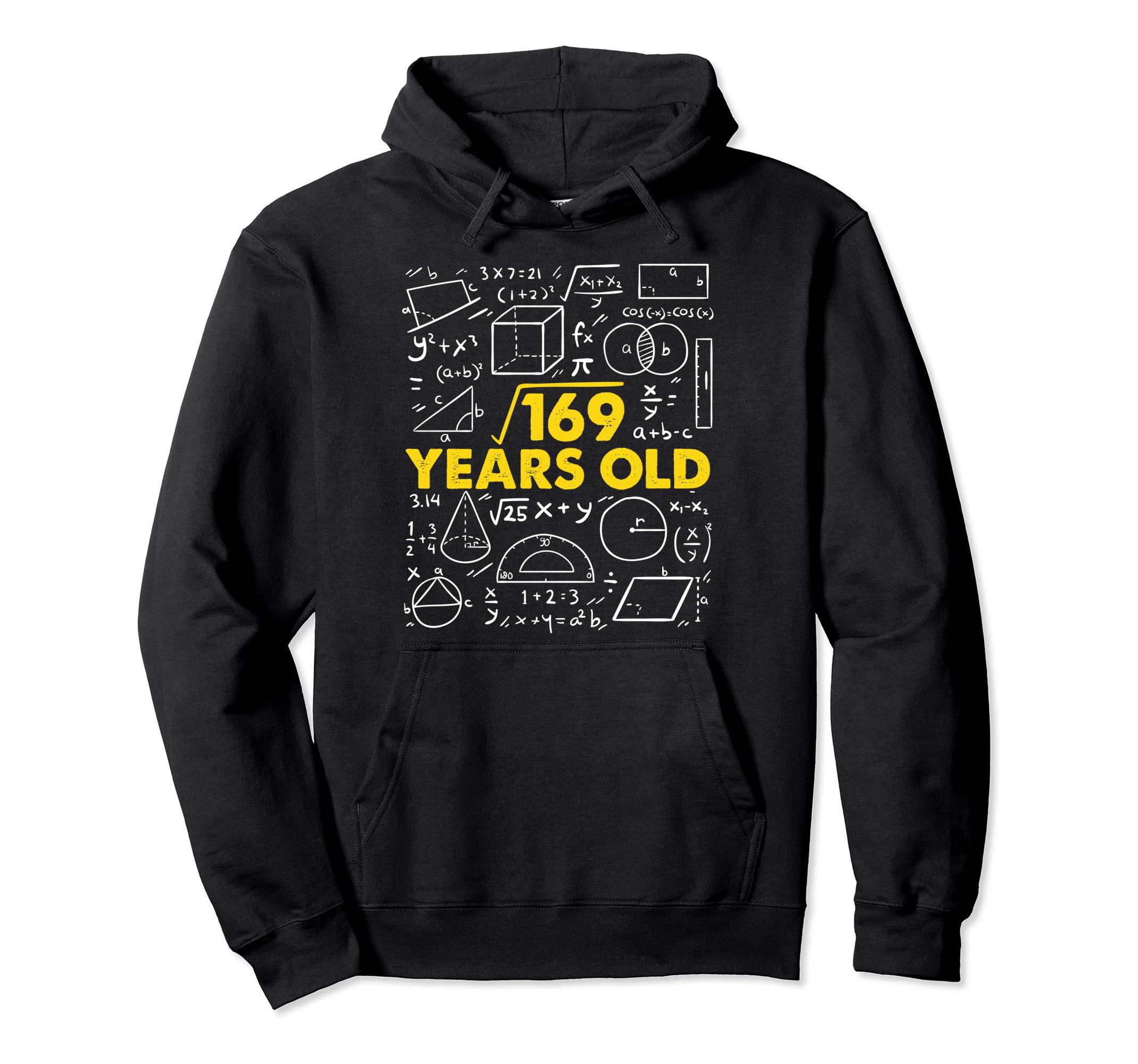 

Square Root Of 169 Official 13th Birthday Teenager Hoodie