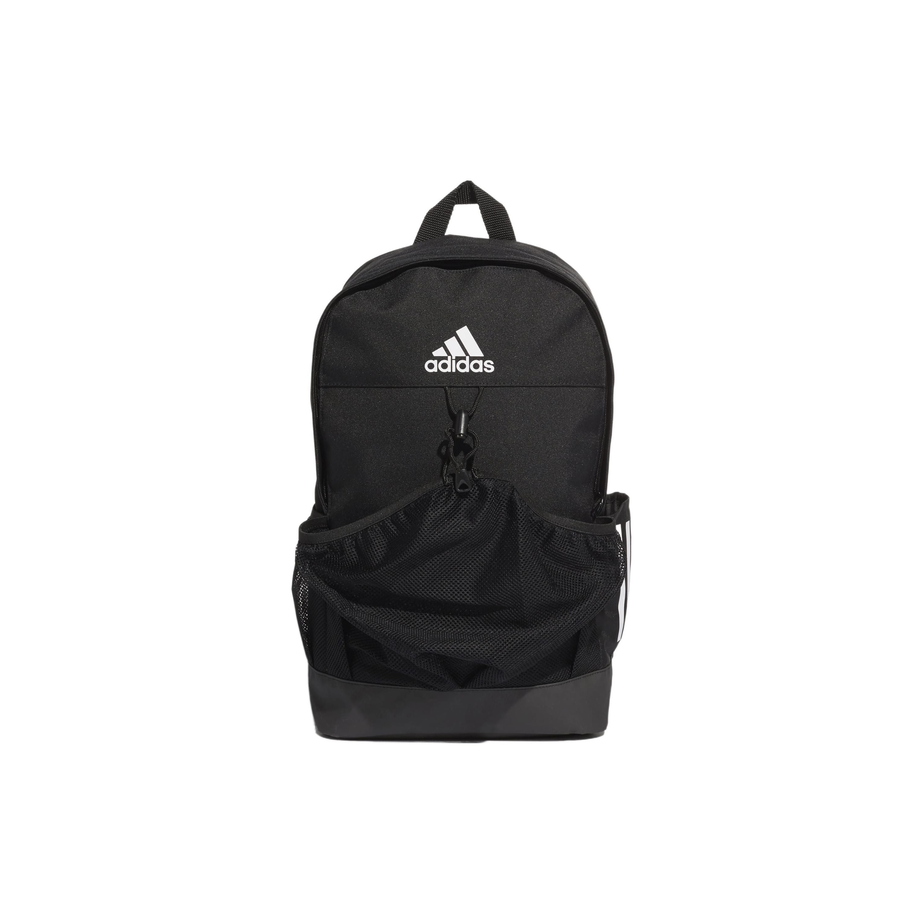 Adidas Tiro Logo Print Storage Gym Recycled Polyester Football Bag Backpack Unisex Backpack Black DS8869 Black