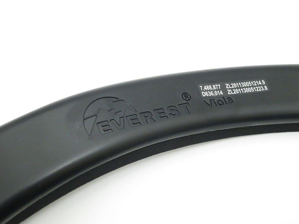 EVEREST Viola Shoulder Rest BLACK ES-VA