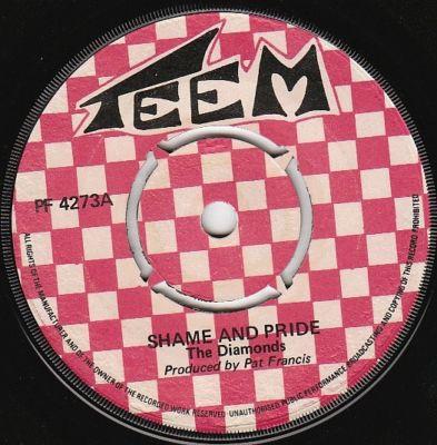 

7inch Record MIGHTY DIAMONDS - Shame And Pride PF4273 Teem UK Reggae, Ska & Dub Used