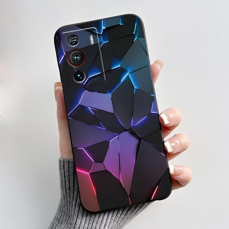Casing For ZTE Nubia Z40 Pro Case Aesthetic Luxury Cute Cool Boys Girls Cover Black Matte Soft TPU Silicon Shockproof Phone Case