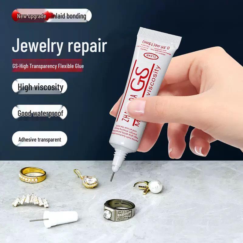 GS Adhesive Power: Special Glue for Jewelry, Rhinestones, Pearls, and DIY Accessories