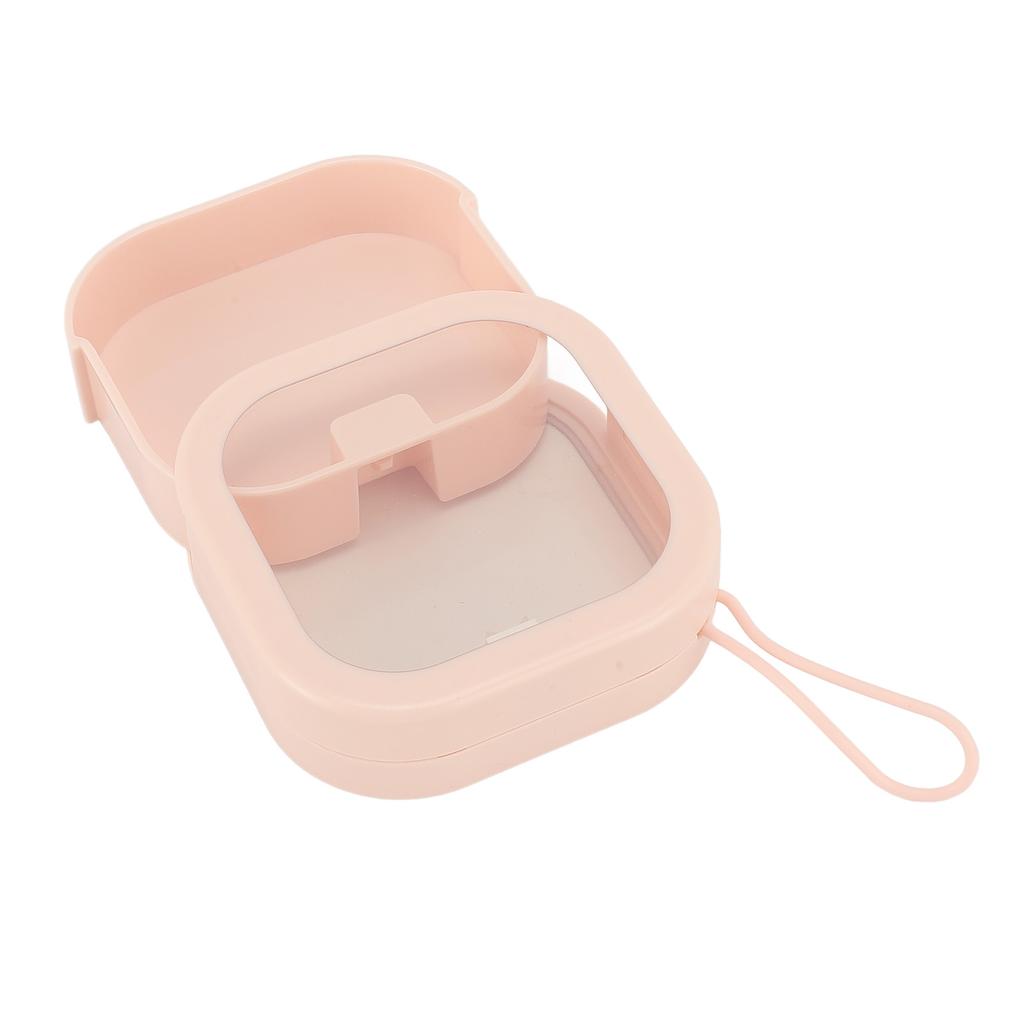 Portable Hair Tie Plastic Multi Purpose Desktop Travel Hair Accessory Jewelry Storage Box