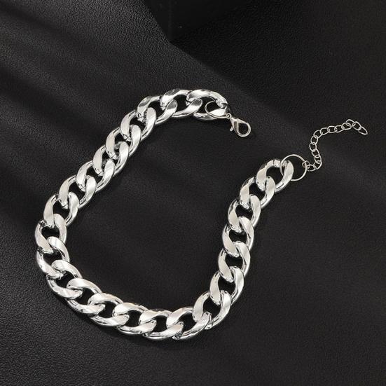 Unisex Thick Link Chain Short Necklace Hip Hop Party Club Statement Jewelry Gift