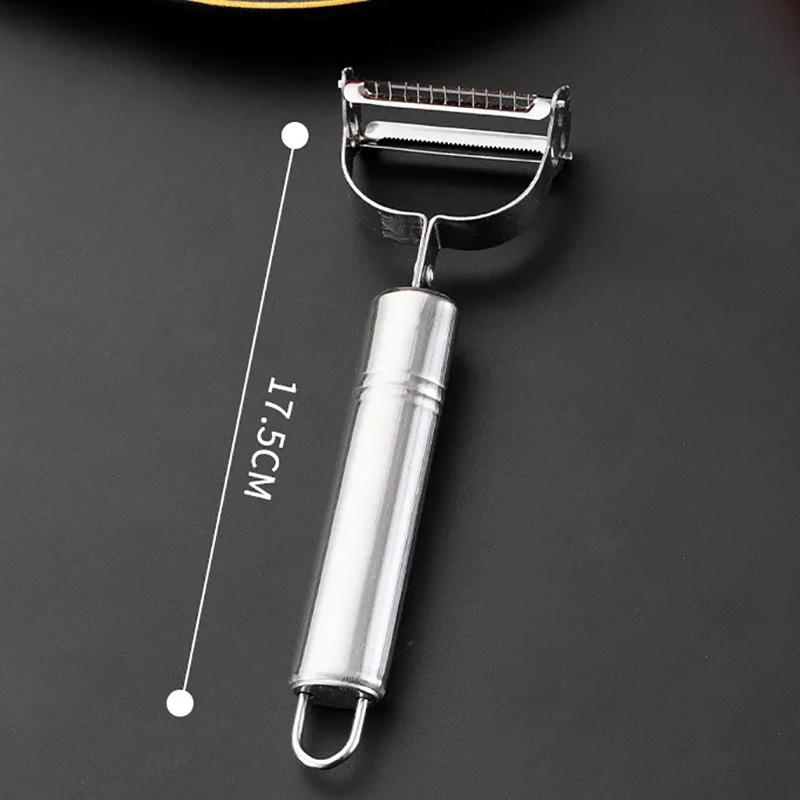 Multifunctional Vegetable Peeler Stainless Steel Potatoes Carrots Grater Fruit Peeler Cutter Melon Planer Kitchen Gadgets
