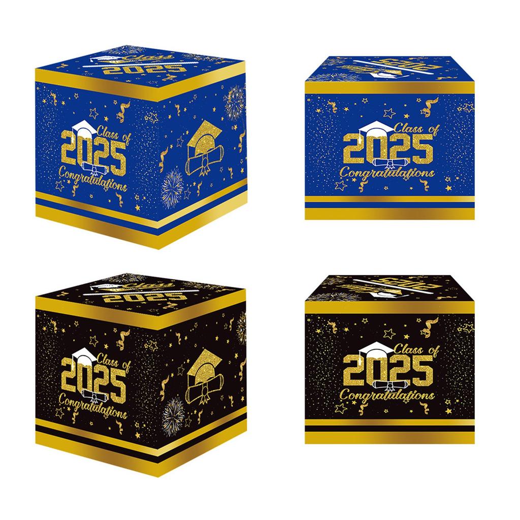 Graduation Season Party Decoration Lottery Box Graduation Party Decoration Game Voting Box Message Box