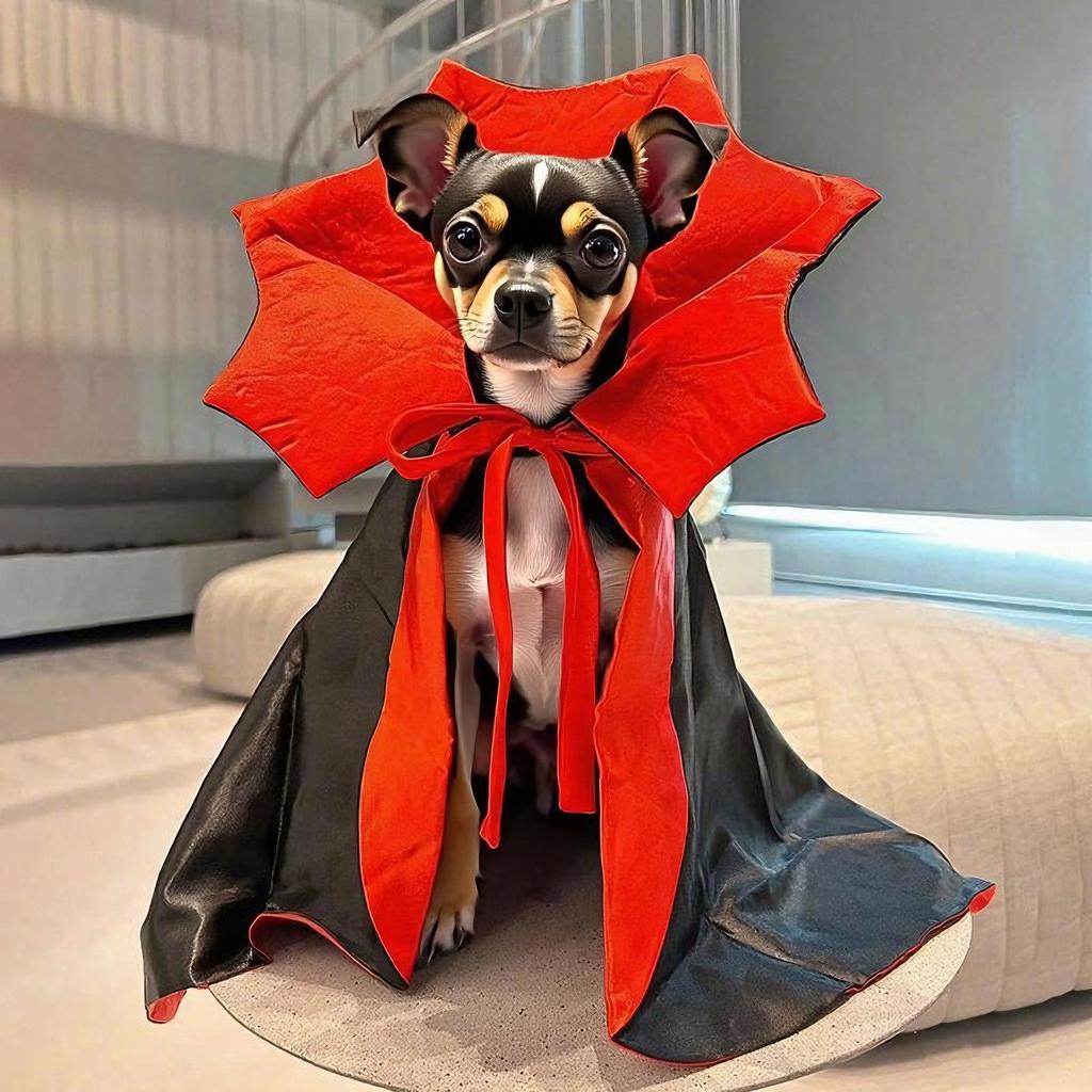 Funny Halloween Magic Cape for Cats and Dogs