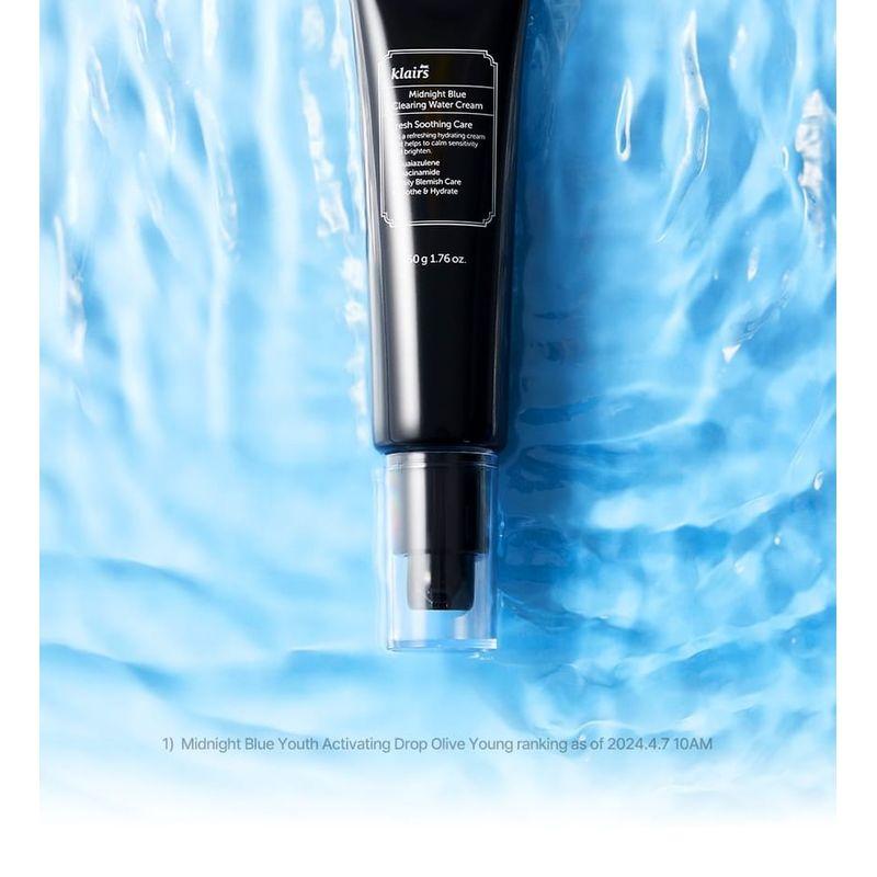 dear, klairs Midnight Blue Clearing Water Cream