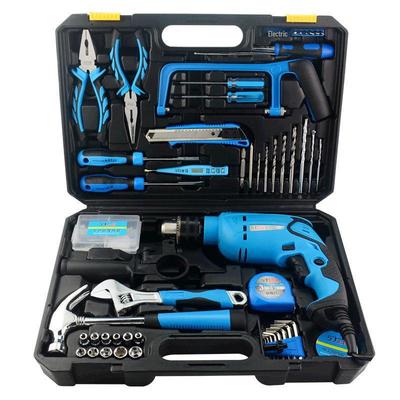 Multifunctional Electric Drill and Hand Tool Set for Electricians and Household Repairs