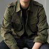 Jacket Autumn Lazy Men's Lapel Temperament Standard Outer Wear Long Sleeves