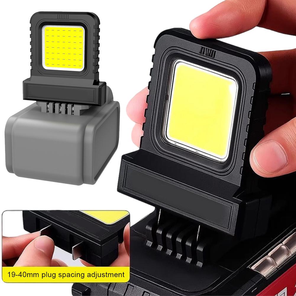 Příslušenství k elektrickému nářadí LED pracovní světlo pro Makita pro Milwaukee pro Dewalt pro Bosch pro Dayi Lomvum Zhipu 18V-21V Li-ion baterie