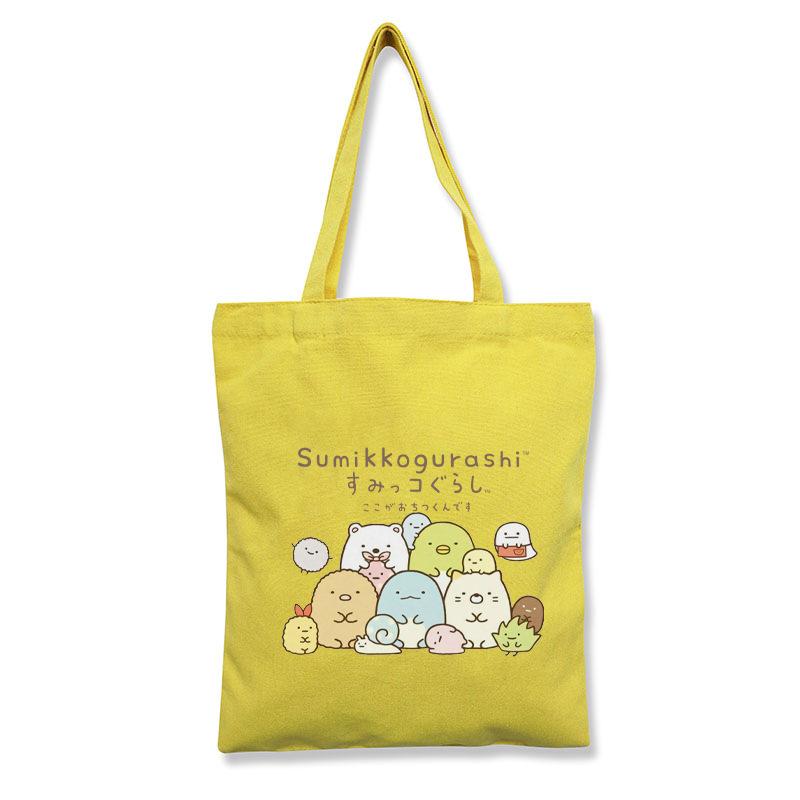 Corner Creature Cute Canvas Bag Tote Bag Printed Cloth Bag Shopping Tote Bag