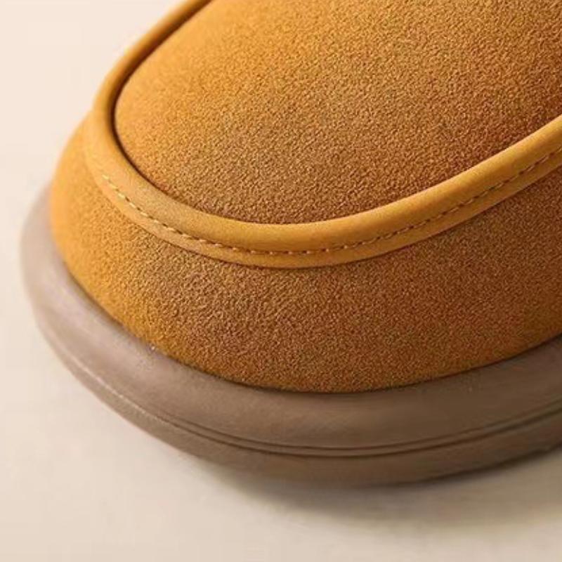 Women's Snow Boots Winter 2024 New Cashmere Thick Cotton Boots Warm Flat Soft Sole Women's Cotton Shoes