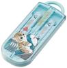 Skater Trio Set by Made In (Chopsticks, Spoon, Fork) Mofusand, Children's Set, Antibacterial, Japan, TACC2AG-A