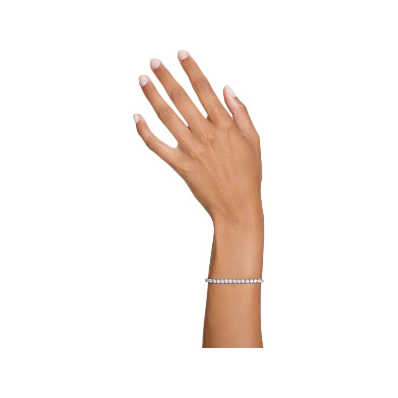 Swarovski Original Design Rhodiumbeschichtetes Armband Unisex-Armband Silber 5648937-SILVER