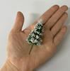 [Asuniko] Diorama Trees, Snow, 7cm, 20 Pieces, Model Trees, Architecture, Railway Models, Forests, Miniatures, Materials (7cm, Set of 20)