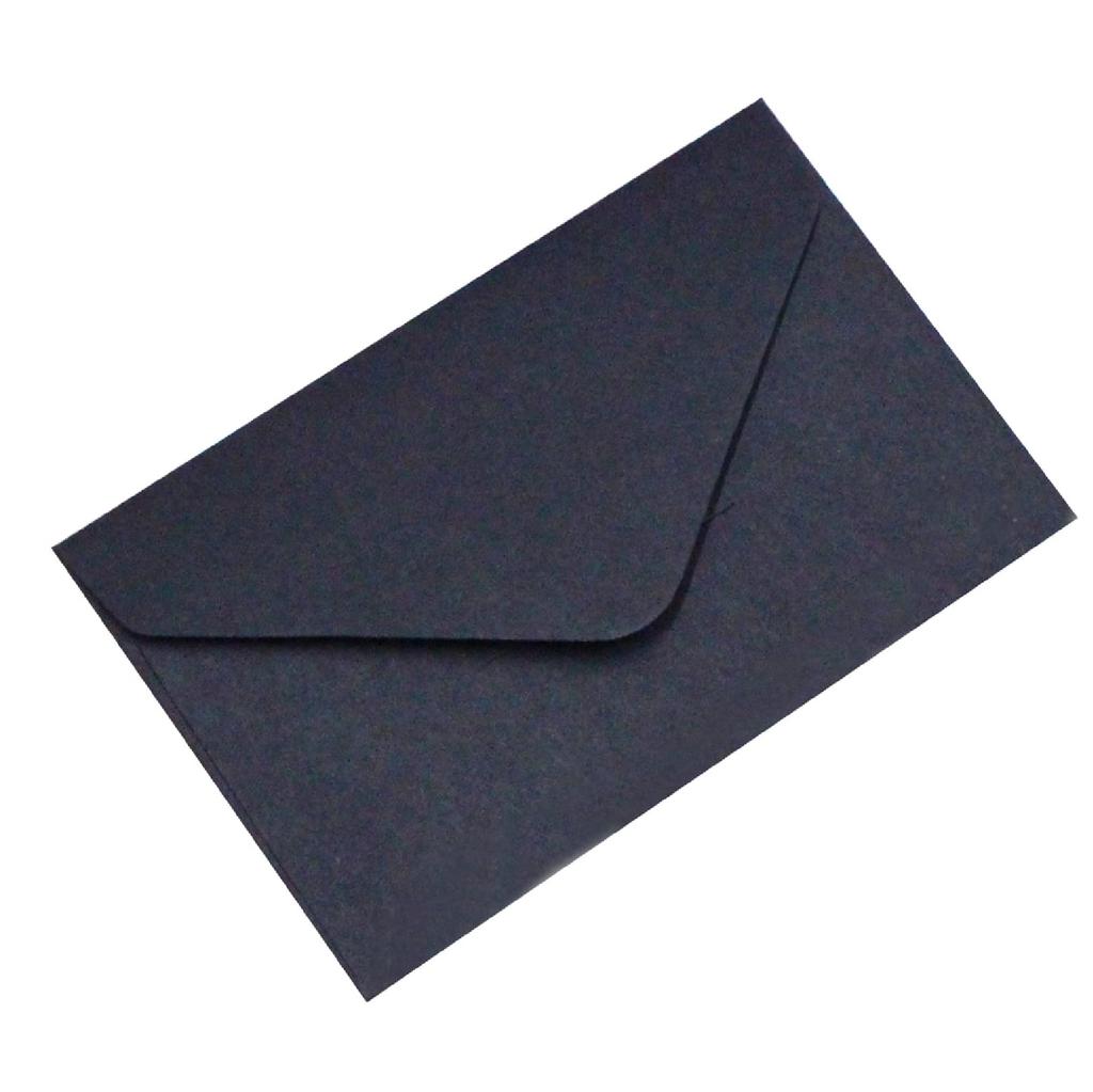 Sac Taske Business Card Envelopes, Message Cards, Prepaid Cards, Quo Cards, Mini Envelopes, Storage Bag (Black, Pack of 500)