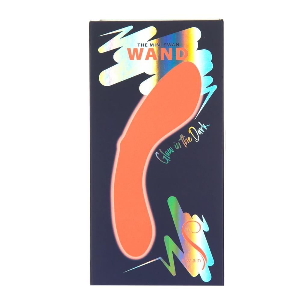 Swan - The Mini Swan Wand Orange Mini Vibrator For Stimulation