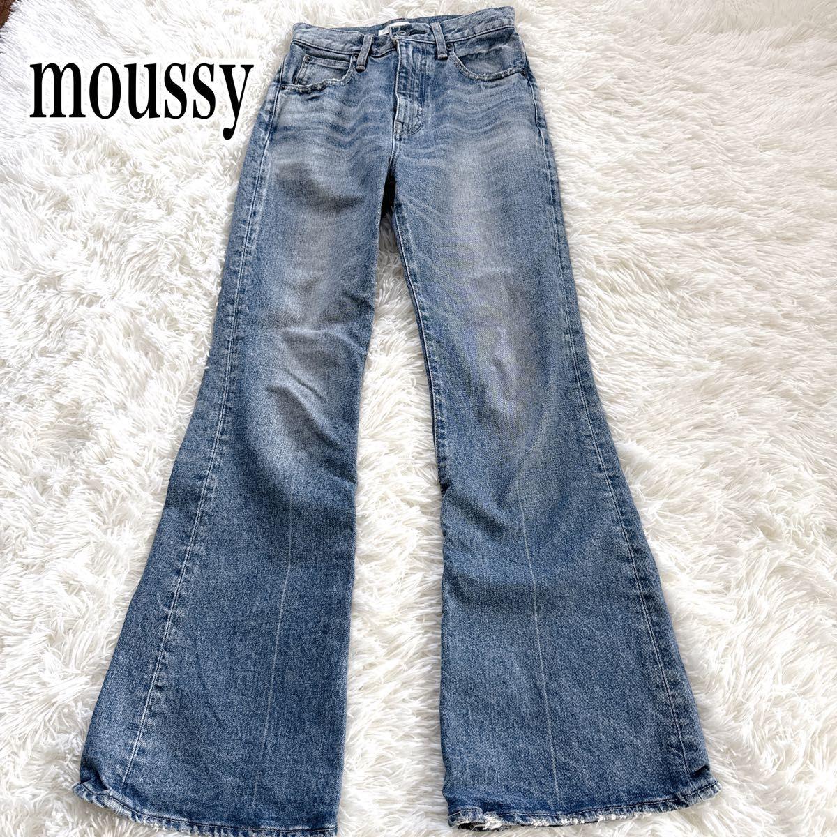MOUSSY Flare Denim Made in Japan Vintage Boot Cut FLARE Jeans