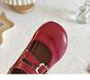 2025 Spring/Autumn Girls' Soft Sole Princess Leather Shoes