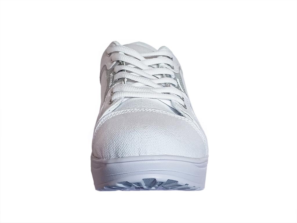 Fit Walk Rocker Sole Sneaker Weiß 39