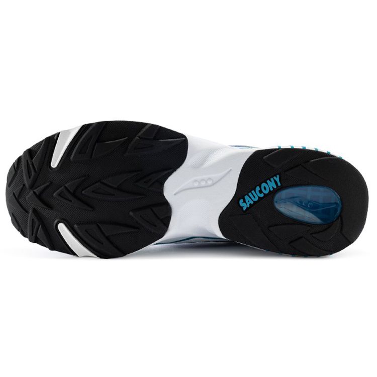 SAUCONY 3D Grid Hurricane White Royal Unisex Sneakers S70646-2