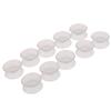 10Pcs Double Sided Suction Cup Sucker Pad For Glass Plastic Clear Sucker Holder