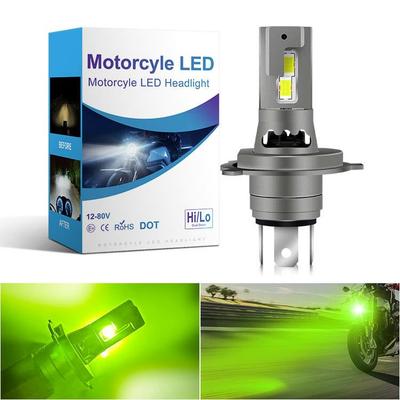 Super jasné H4 motocyklové LED svetlo, 12 V, žiarovka, pre motocykle, prepínanie Hi/Lo, IP65,