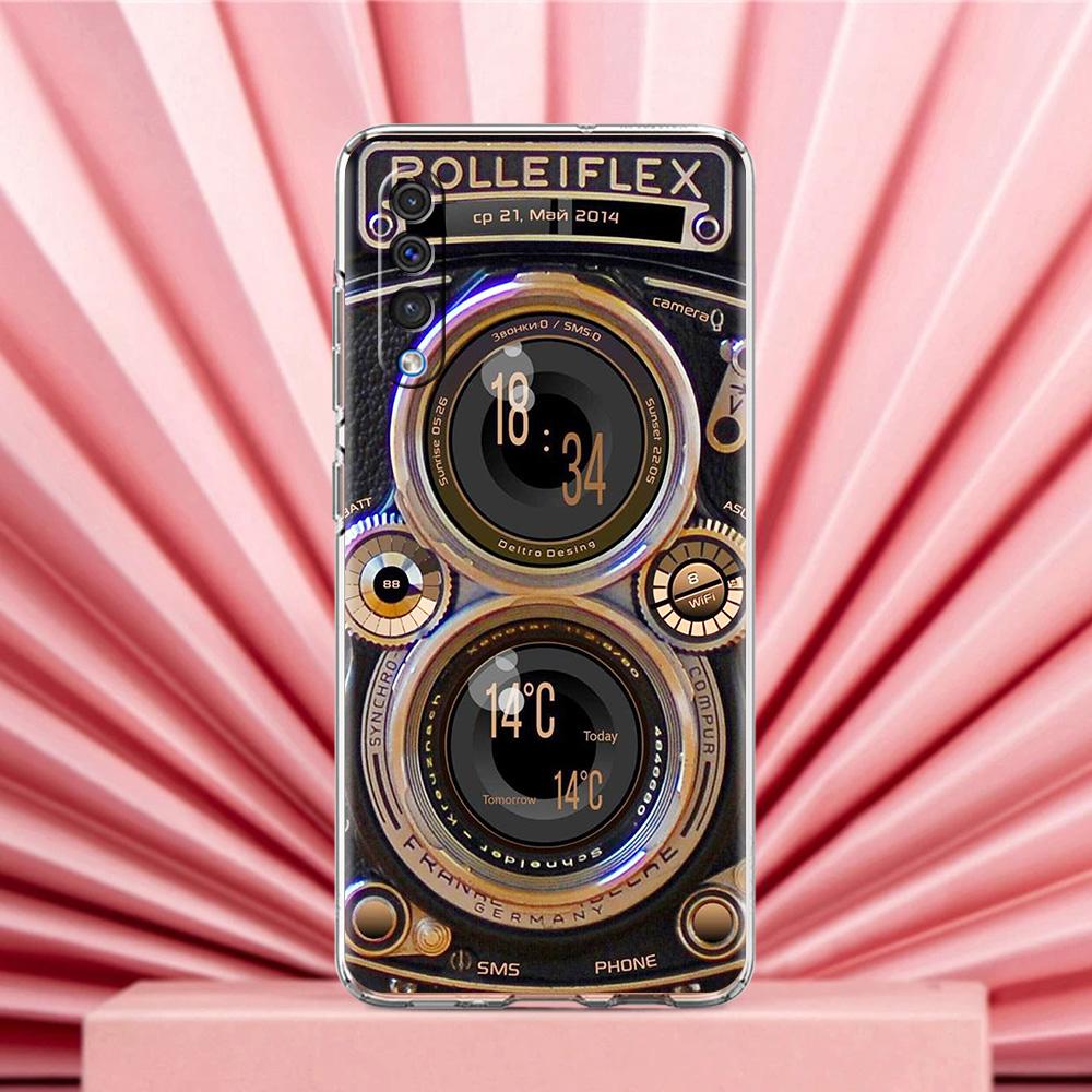 Phone Case For Samsung A56 A36 A26 A24 A16 A14 A12 A32 A50 A70 A22 A40 A34 A54 A42 A52 5G A06 Cover Vintage Tape Camera Gameboy
