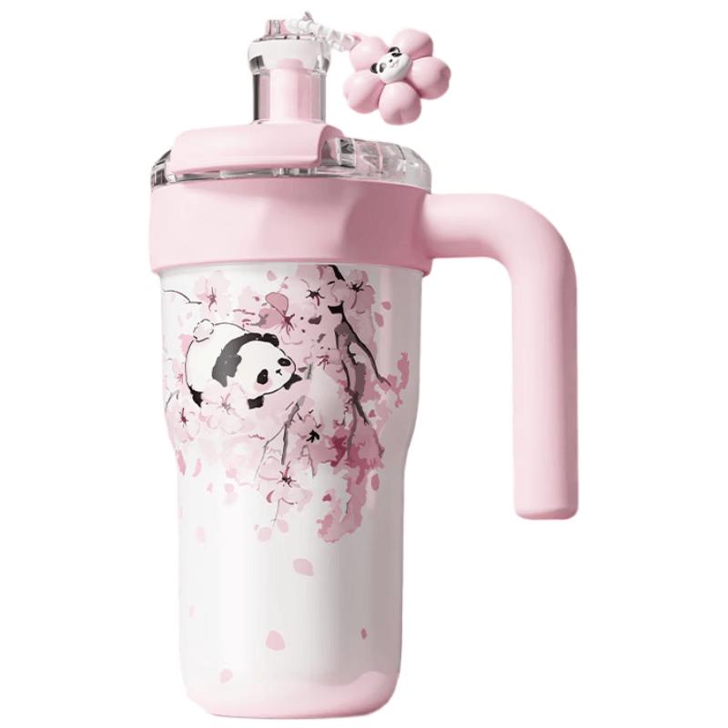 Dile Bell Cherry Blossom Panda Insulated Tumbler